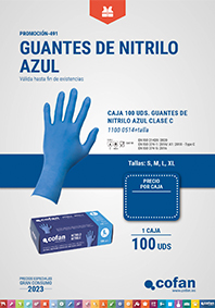 Guantes de Nitrilo Azul